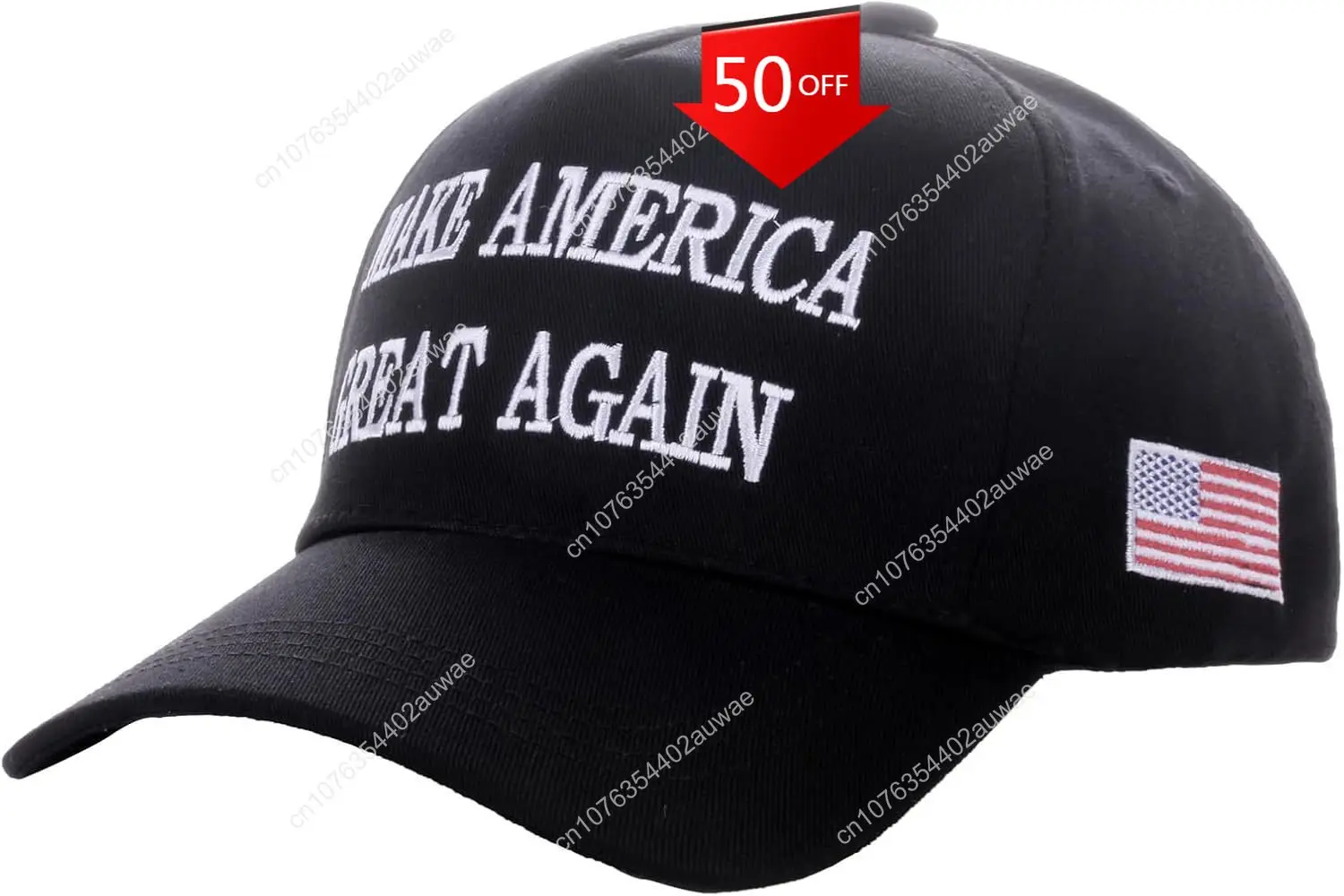 Trump Musk USA Baseball Cap Sparkle American Flag Hat for Men Women Hip Hop Caps