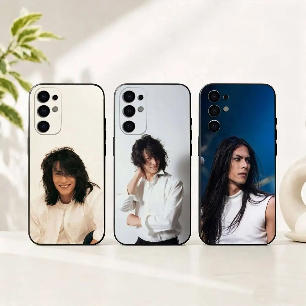 Singer A-Atsushi Sakurai Dress gift Phone Case For Samsung S25,S24,S21,S22,S23,S30,Ultra,S20,Plus,Fe,Soft Silicone Black Cover