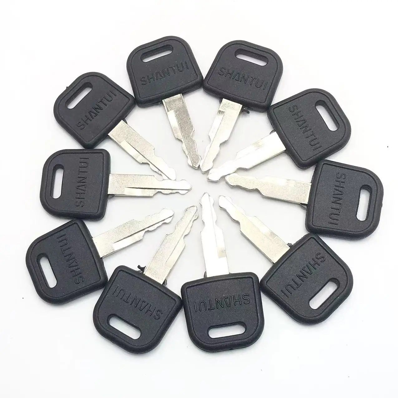 

50pcs Excavator Ignition Key For SHANTUI 60 75 135 215 245-9
