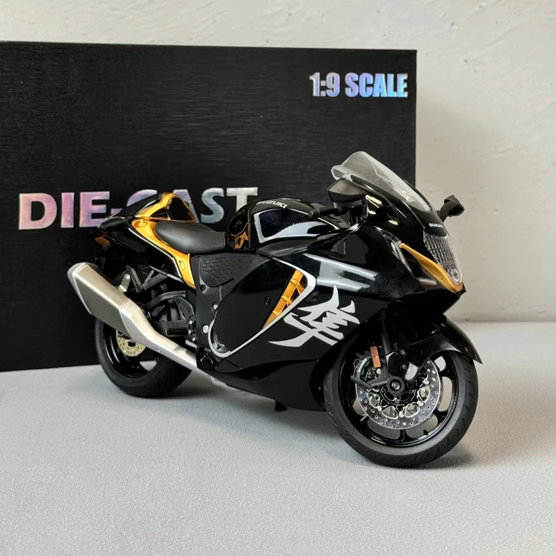 1:9 スズキ隼 GSX-1300R 合金オートバイダイキャストモデル Soung 