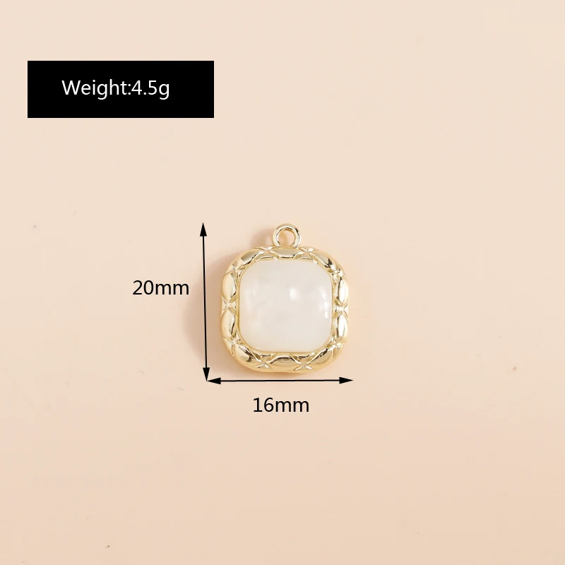 Leslie 4 stücke exquisite Kristall perle runde Hase Schmetterling Bowknot Charms für Ohrringe Halskette Armband DIY Schmuck Zubehör – Detail 6