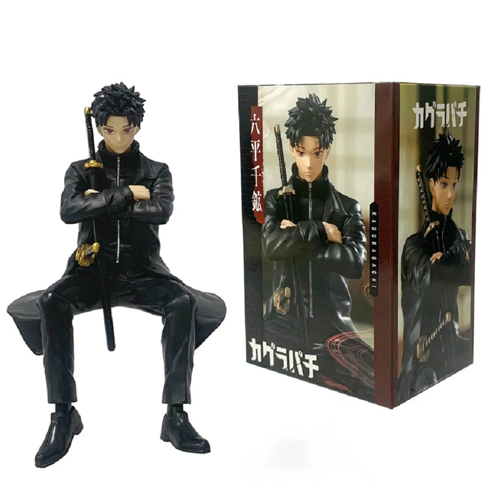 16 cm Anime Kagurabachi Figuur Rokuhira Chihiro Actiefiguur Auto Ornamenten Noodle Stopper PVC Model Speelgoed Verjaardag Kerstcadeau