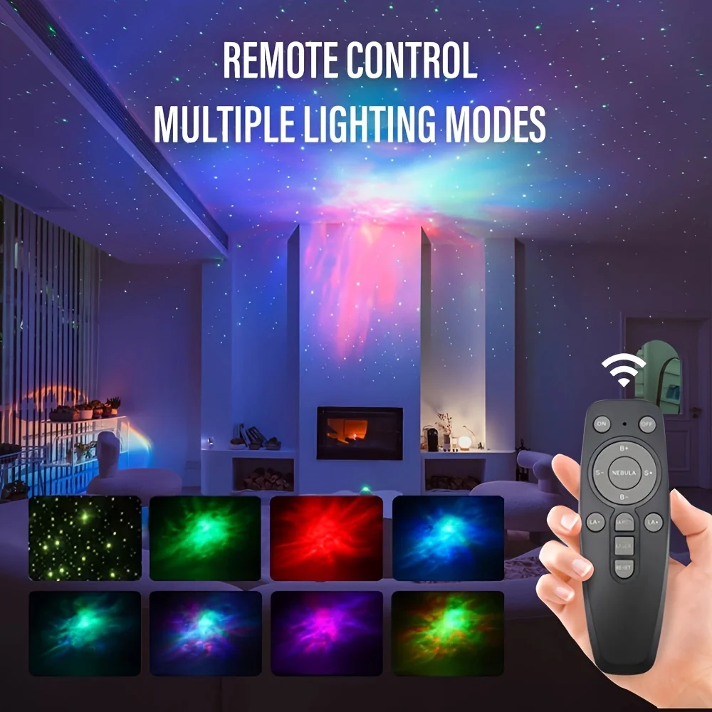 Galaxy Projector, Astronaut Nebula Projector, Starry Sky Projector with Remote Control Nightlight