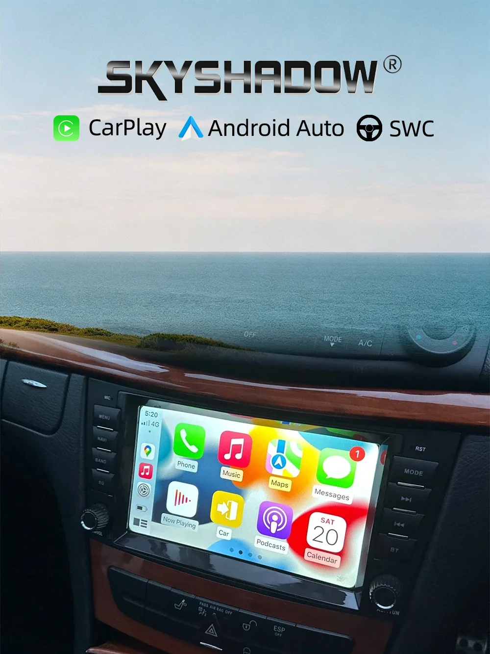 12G+256G Carplay Auto Android 14.0 720P 8