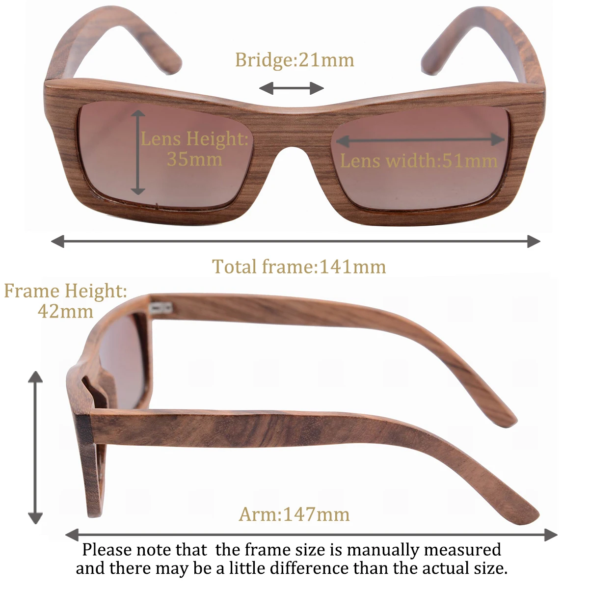 Thumbnail 2 - #66 Latest Wooden Frame Sunglasses Offers