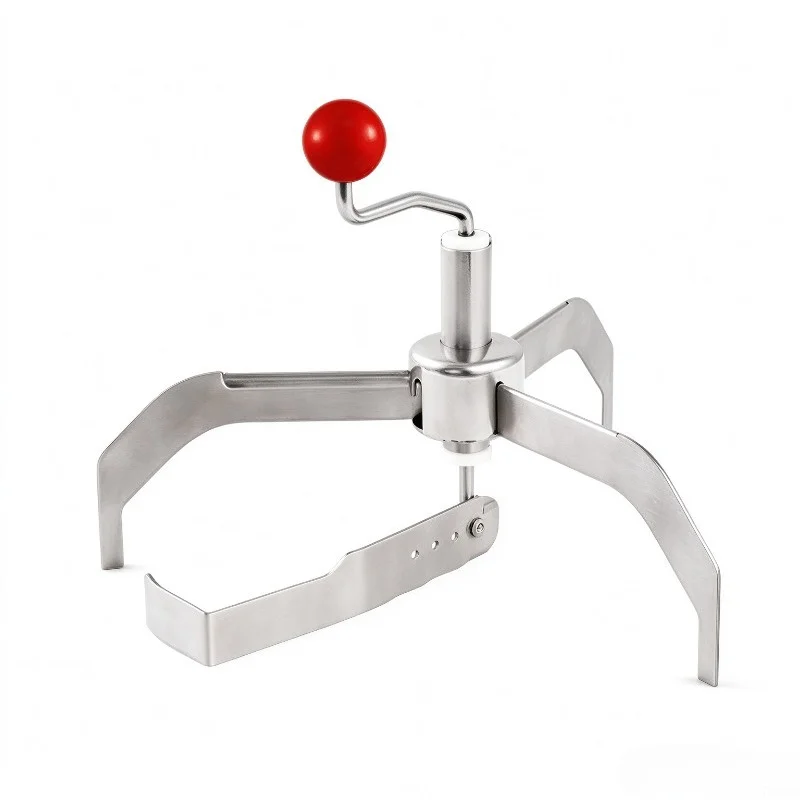 Hand-crank Stainless Steel Crepe, Pancake Maker, Household, for Making Jianbing,Chinese Crepes, Street Food Stall Use