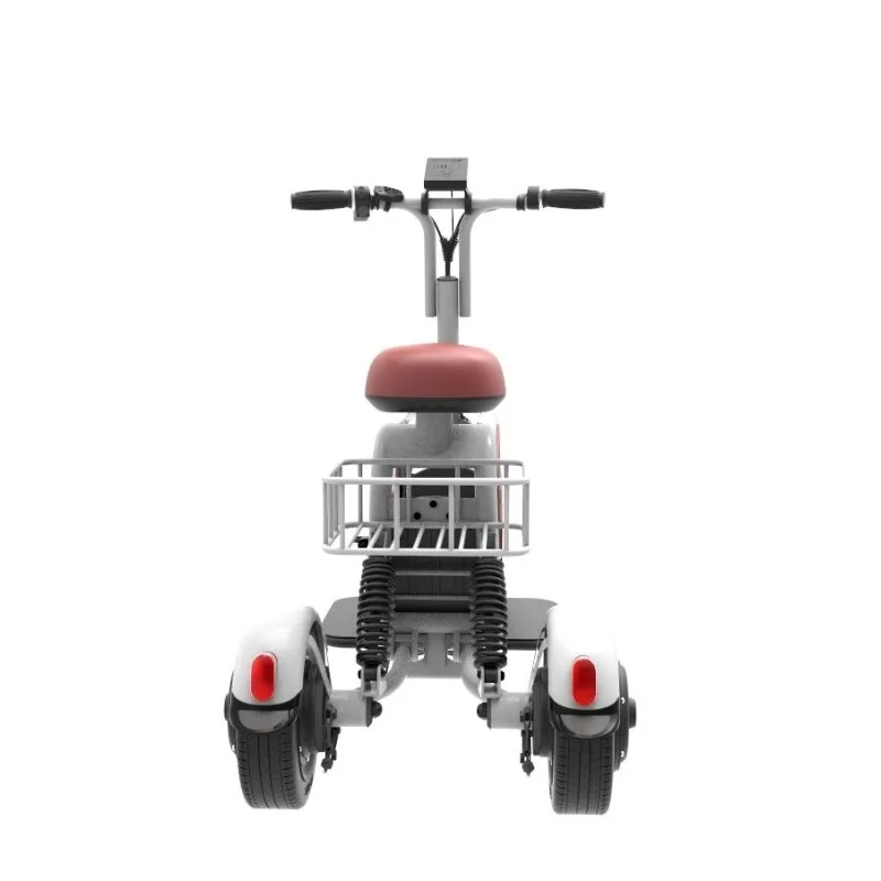 Elektrisches Dreirad, kleiner Roller, Freizeit-Batterieauto