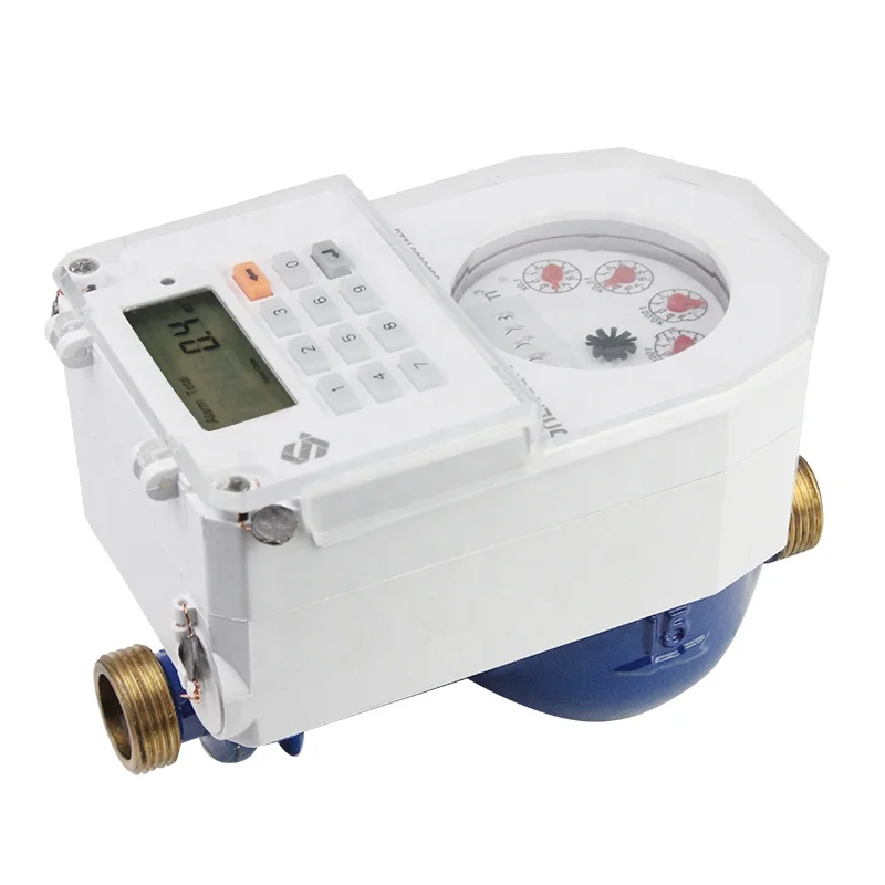 Prepayment water smart meter sts prepaid water meter with customer interface unit