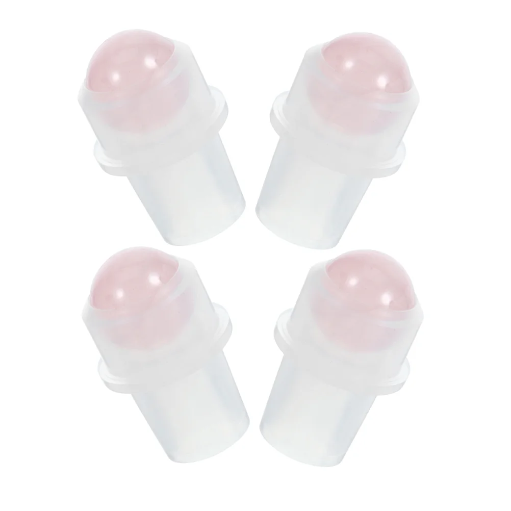 Rouleaux de rechange pour diffuseur d'huiles essentielles, kit de rose, rouleaux à bille, cristal de ricin, charbon, accessoires de bouteille, diversifier, 4 pièces