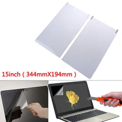 1Pc 15 Inch Monitor Laptop LCD Clear Screen Guard LED HD Matte Anti-reflective Protector Film Cover