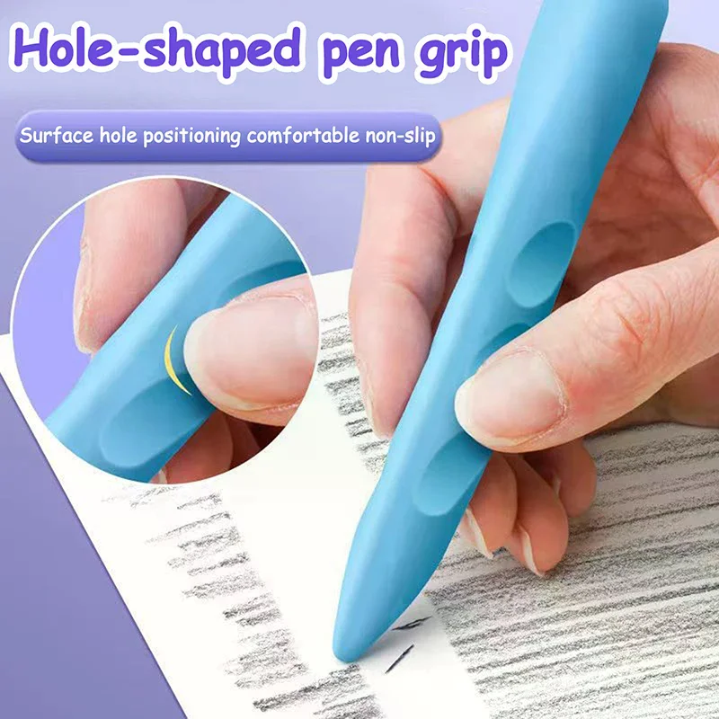 3Pcs Creative Hole Eraser For Primary School Students No Dregs No Crumbs Clean Eraser Office Supplies Pencil Correction Tools