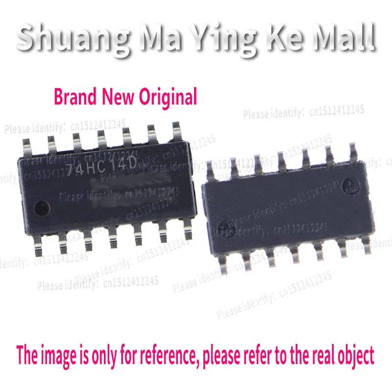10PCS 74HC14D 74HC14 Hex Inverting Schmitt Trigger IC CHIP 74HC14D,653 SO14 New Original
