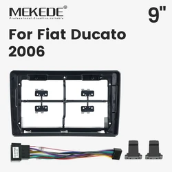 MEKEDE Harness Fascia For Fiat Ducato 2006 Frame Car Radio Dash Matching Panel Kit Adapter Panel Cable