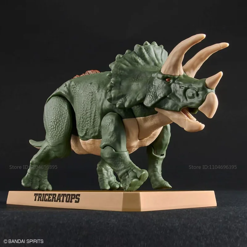 Tout neuf en Stock modèle BANDAI jouet Plannosaurus Triceratops assemblage Mecha figurines d'anime mobiles Puzzle cadeaux populaires de vacances