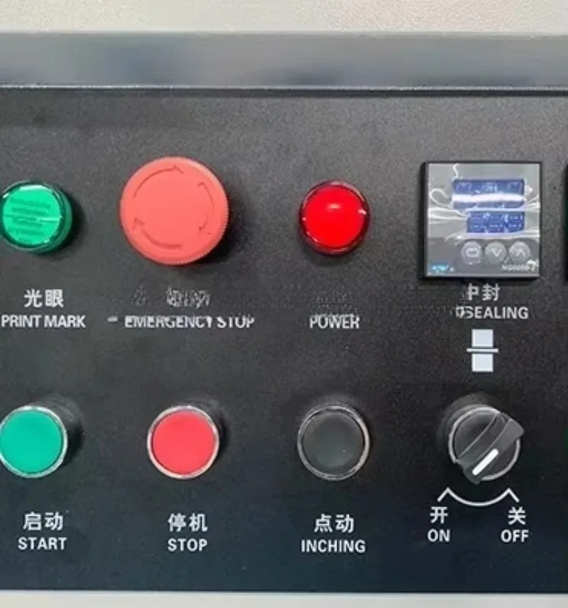 FL Multi-Language Touch Screen Packing Machine Bakery Bread Long Bread Pizza Toast Croissant  Pillow Packaging Machine