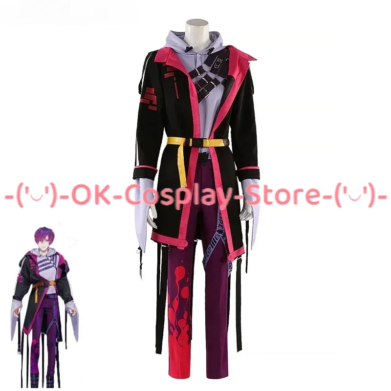 Vtuber Nocytx Uki Violeta Cosplay Costume Fancy Yutuber Suit Party Outfits Halloween Carnival Uniforms Custom Made