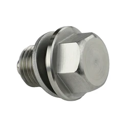 M14x1.5 M12 M16 M18 M20 Stainless Steel Oil Drain Plug With Neodymium Magnet