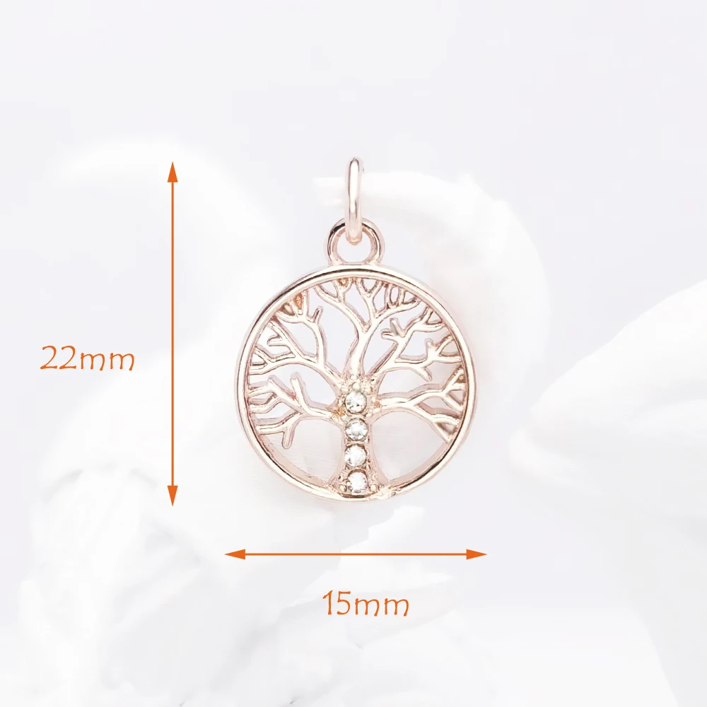 Pendant Small Tree Brand New Spring Fine Jewelry 925 Sterling Silver Accessories Romanitc Gift For Woman