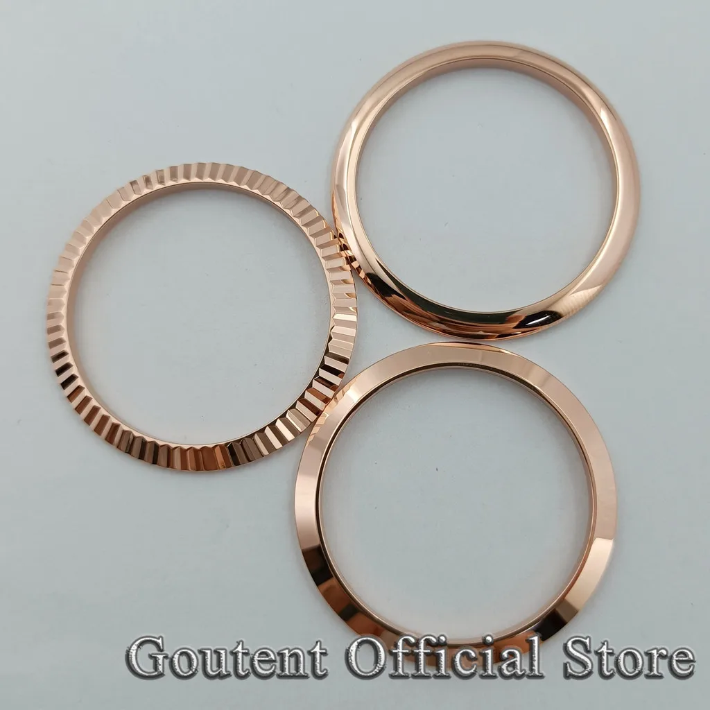 Goutent High Quality Steel Watch Bezel For 36mm/40mm Watch Case Ring Replacement