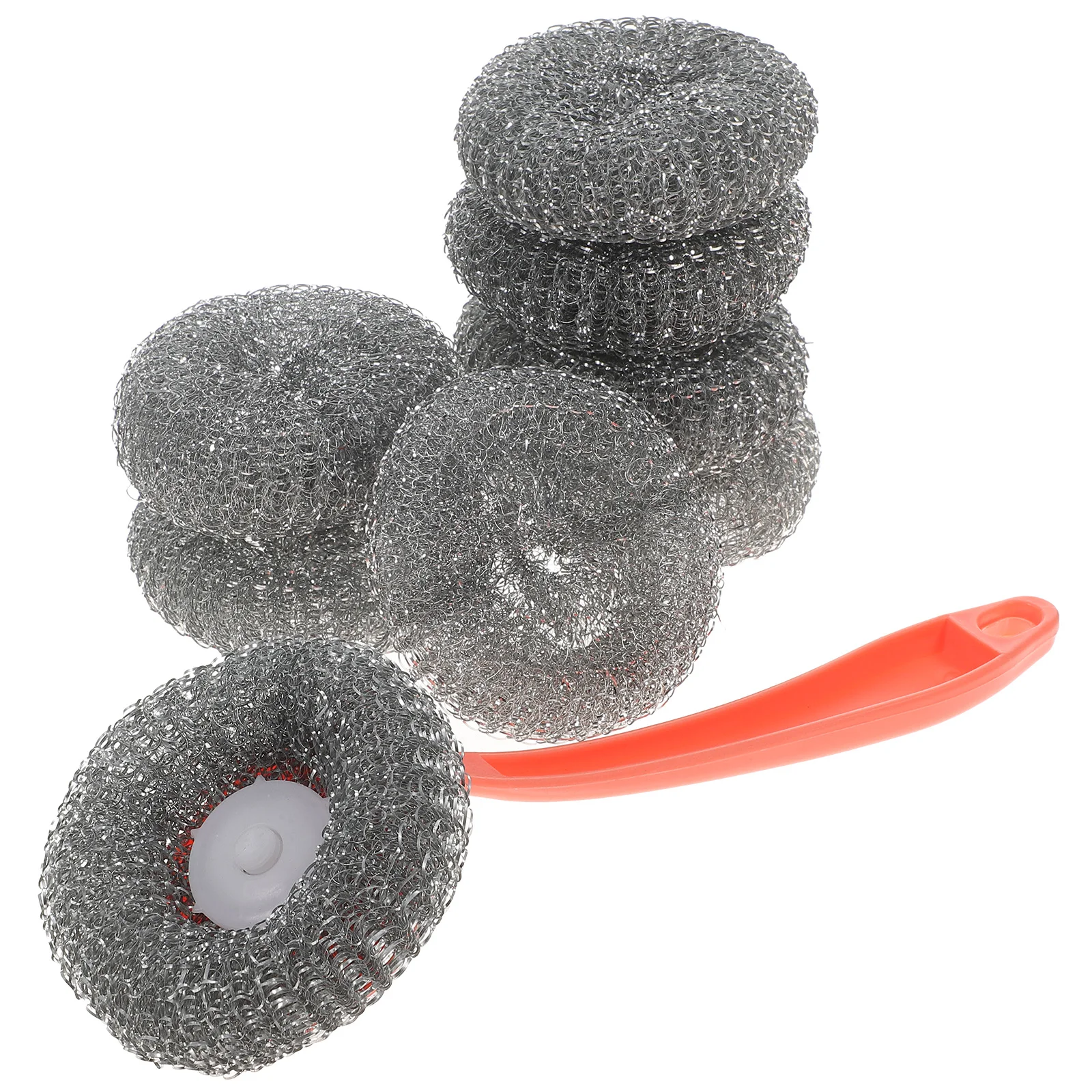 

Dish Scrubbers Stainless Steel Pan Brush Dishwasher Sponge Therapeutic Slippers Men