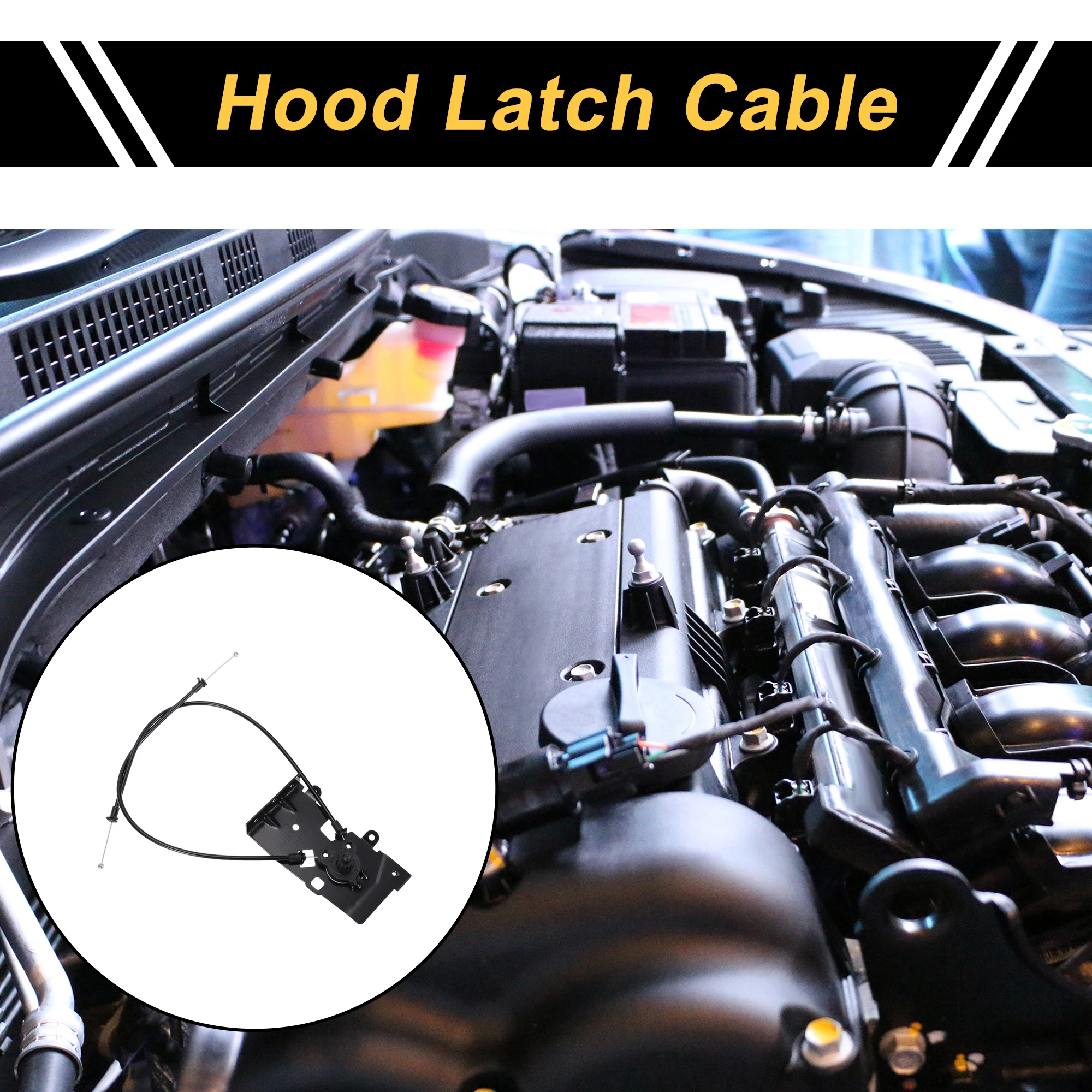 

Трос открывания капота UXCELL No 4M0823529E Трос защелки капота для Audi Q7 2016-2017