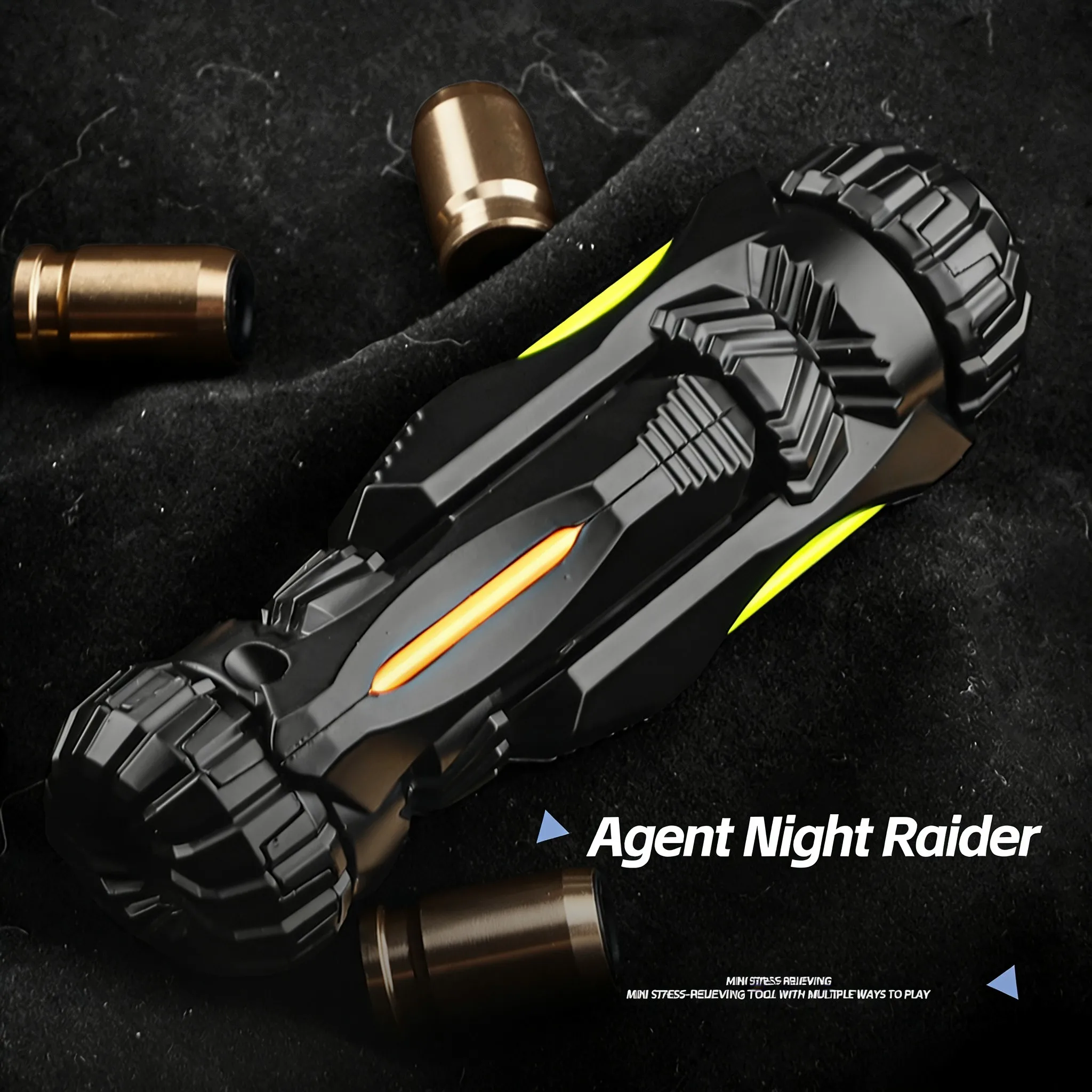 

Новый ролик для снятия стресса EDC 2026 года | Металлический фиджет-спиннер-роллер Pistol Launch с магнитным механизмом, для карт и монет, с функцией ратчета, EDC, для снятия стресса