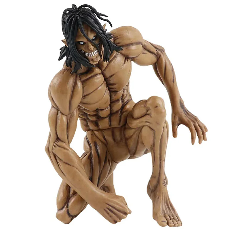 Anime Attack On Titan Action Figures The Founding Titan Figurine Eren Jaeger PVC Model Doll Toys Manga Garage Kits Ornaments