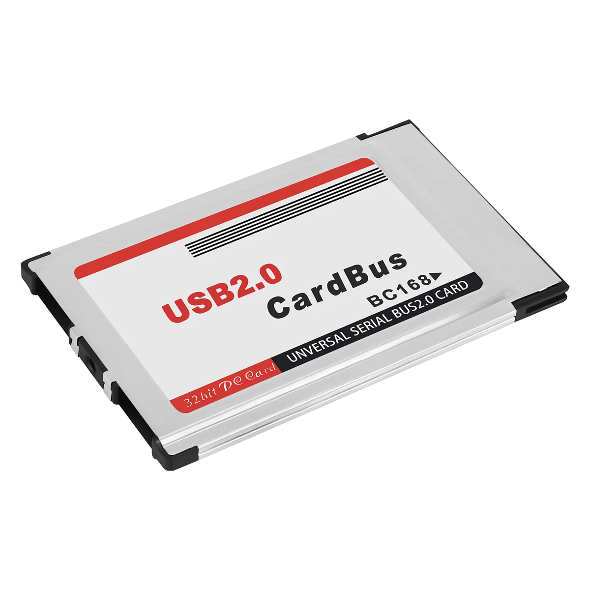 Y06A PCMCIA to USB 2.0 CardBus Dual 2 Port 480M Card Adapter for Laptop PC Computer