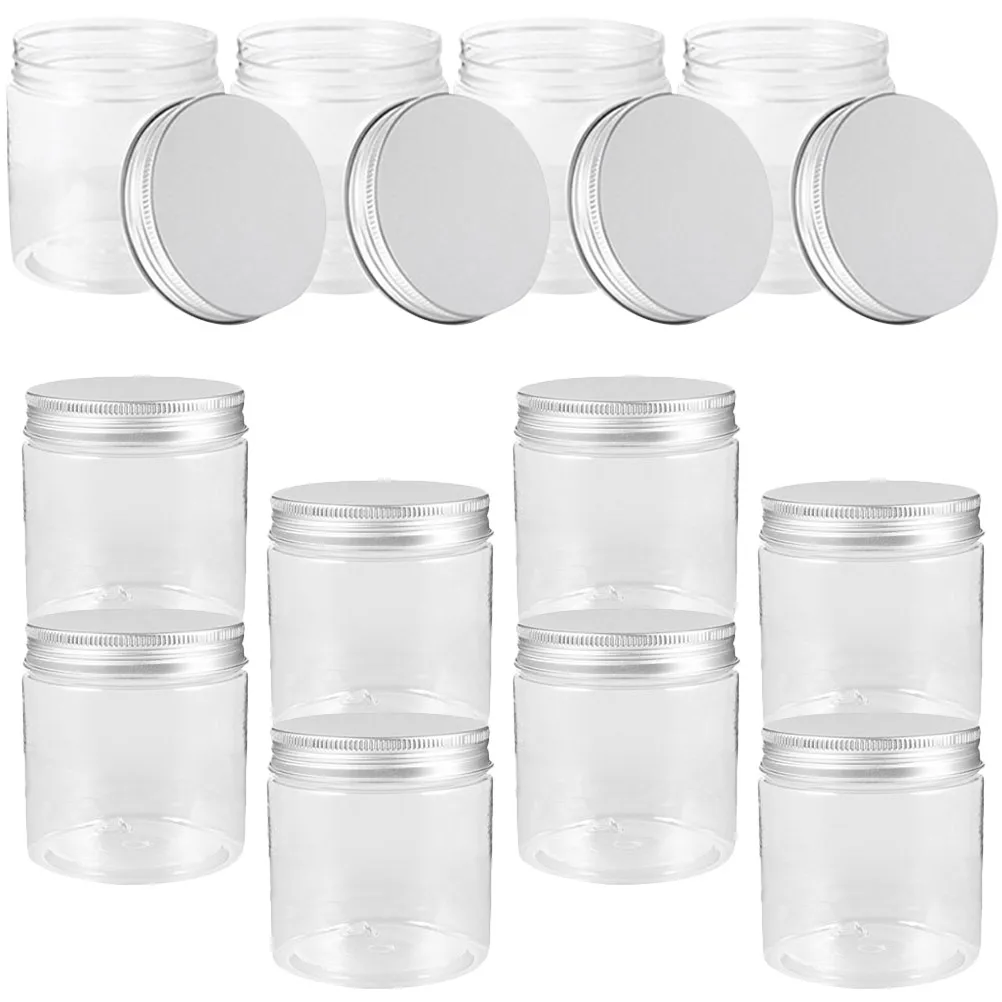 

Mini Mason Jars Transparent Honey Storage Containers Kitchen Spice Sugar Scrub Sealing Plastic Jars Household Jam