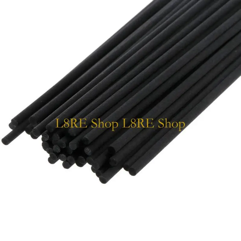 L8RE 50Pcs 21.5cmx3mm Fiber Sticks Diffuser Volatile Rod for Home Fragrance Diffuser Home Decoration