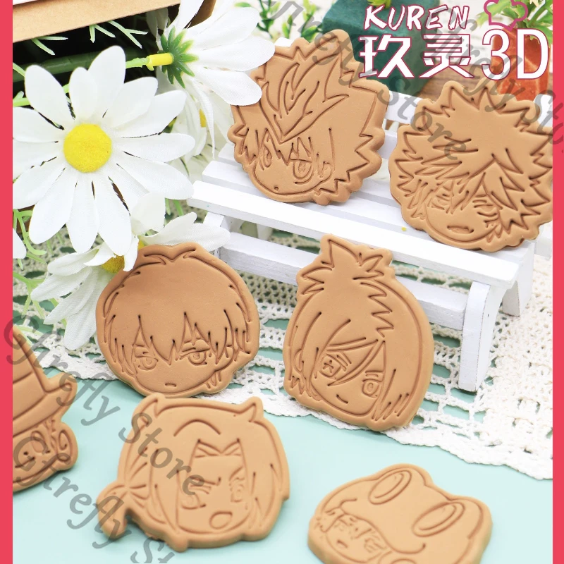 

HITMAN REBORN Anime Cookie Cutter Craft Biscuit Mould Pattern Matrix Press Bake Instrument Q Edition Ambitus Gift