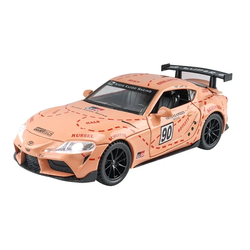 1:32 Toyota GR Supra Pandem Track version Alloy Car Model Diecasts & Toy Vehicles Toy Cars Kid Toys For Children GiftsToy