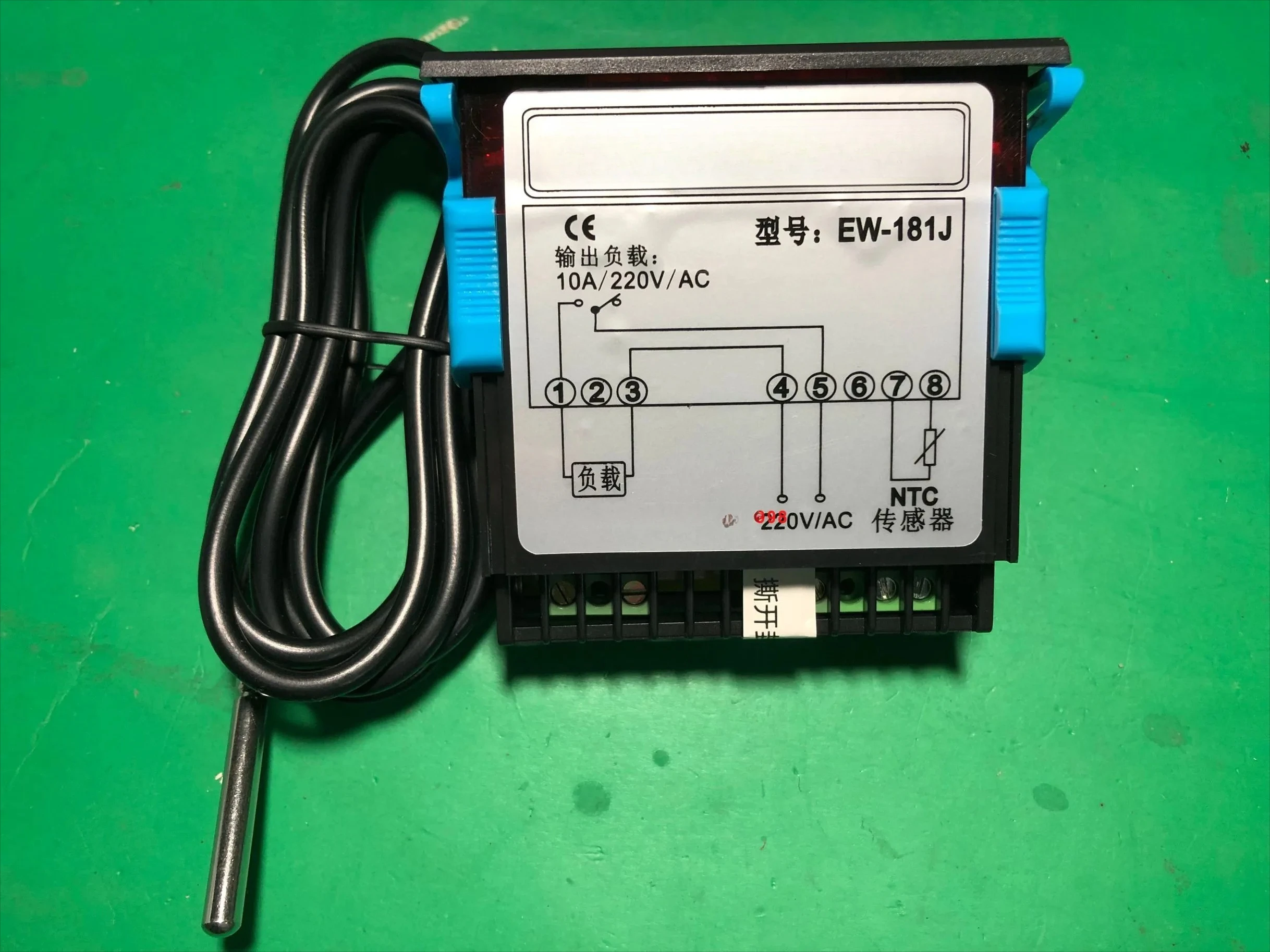 

Микрокомпьютерный терморегулятор EW-181J для черепах, контроллер постоянной температуры EW-181
