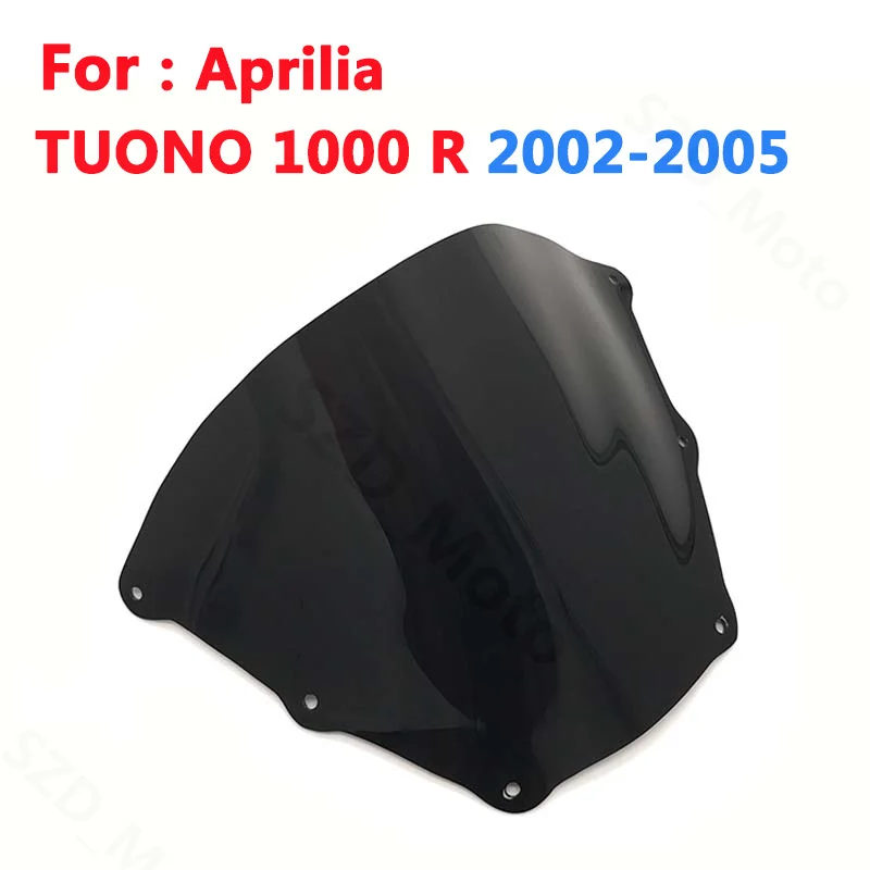 

For Aprilia TUONO 1000 R 2002 2003 2004 2005 Motorcycle Accessories Windshield Windscreen Wind Deflectors Viser Visor Black