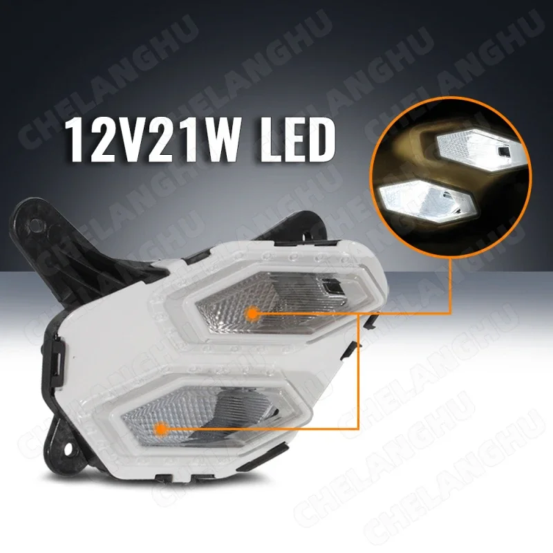 1Pc Right side LED Fog Light For VW Polo GTI 2021 2022 2023 2024 Auto Accessories Fog Lamp OEM 2G0941056