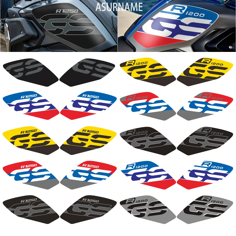 

Motorcycle Accessories Fuel Tank Sticker Side Sticker FOR BMW R1200GS R 1200GS R1200 GS R1250GS R 1250GS R1250 GS 2017-2022