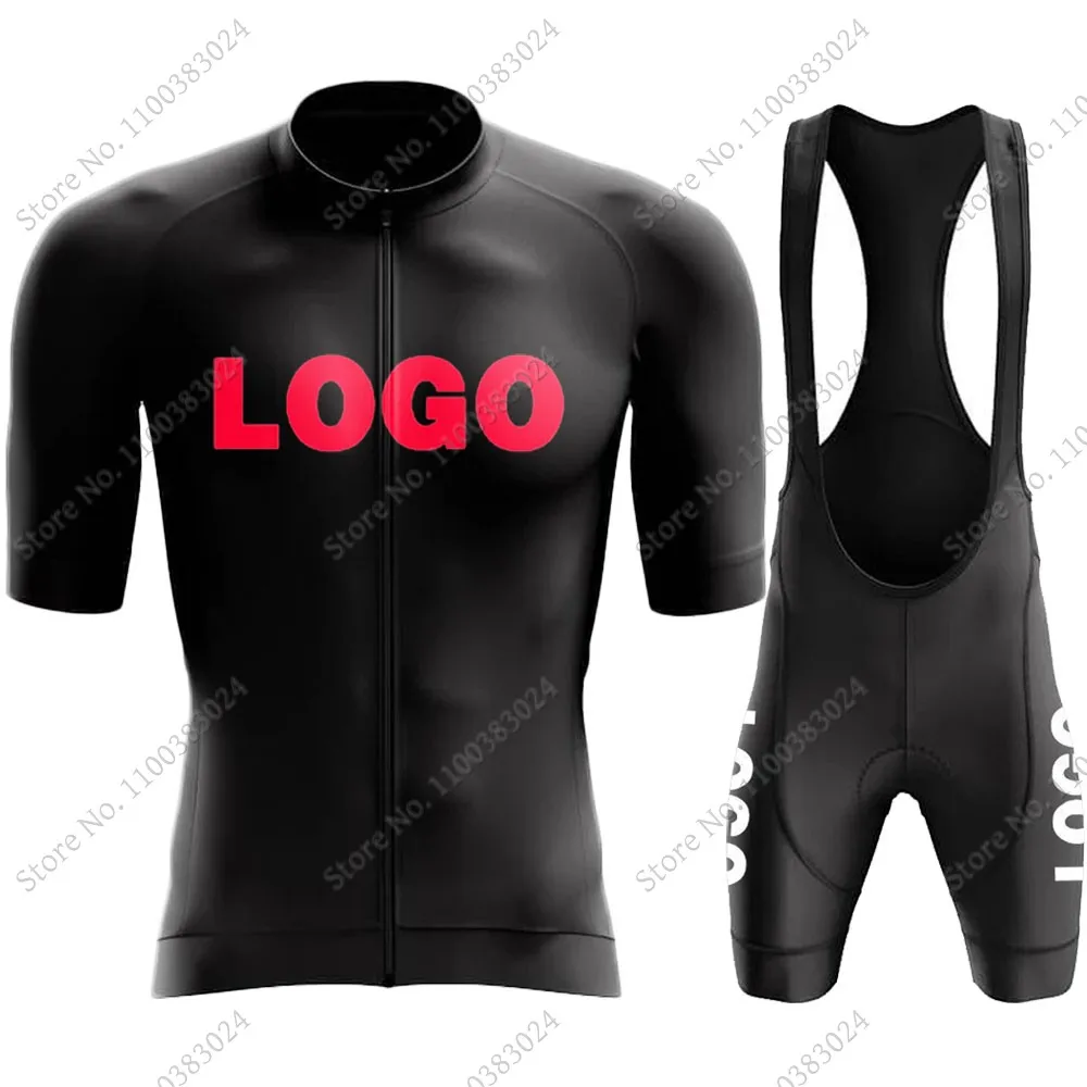 White Black Factory Custom 2024 DIY Cycling Jersey Set Cycling Clothing Road Bike Shirts Suit Bicycle Bib Shorts MTB Wear Ropa