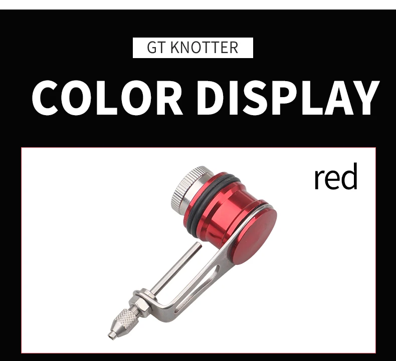 Edelstahl Vereinfachter Bobbin PR GT PR FG Knotenwickler Knotenmaschine für schnelle Carbon- und PE-Schnurbindung – Detail 8