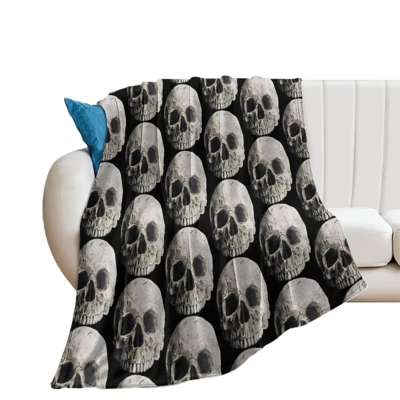 

Momento Mori Throw Blanket Extra Large Throw Nap Soft Big Blankets