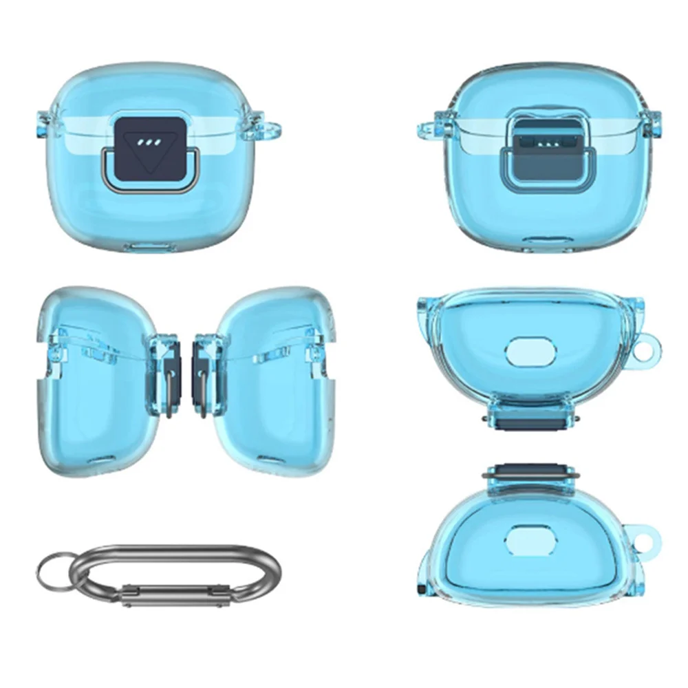 

TPU Protective Case Cover for JBL Tune Flex 2 Wireless Earbud Soft Protective Case Headphone Box Protective Sleeve Earphone Part