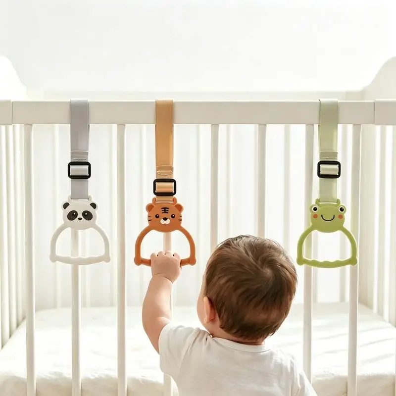 76HF 5Pcs/Set PP Infants Learning Walker Rings Adjustable Length For Various Height