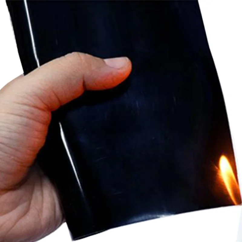 Custom Black High Tearing Strength Fire Corrosion Resistant Silicone Rubber Sheet Roll
