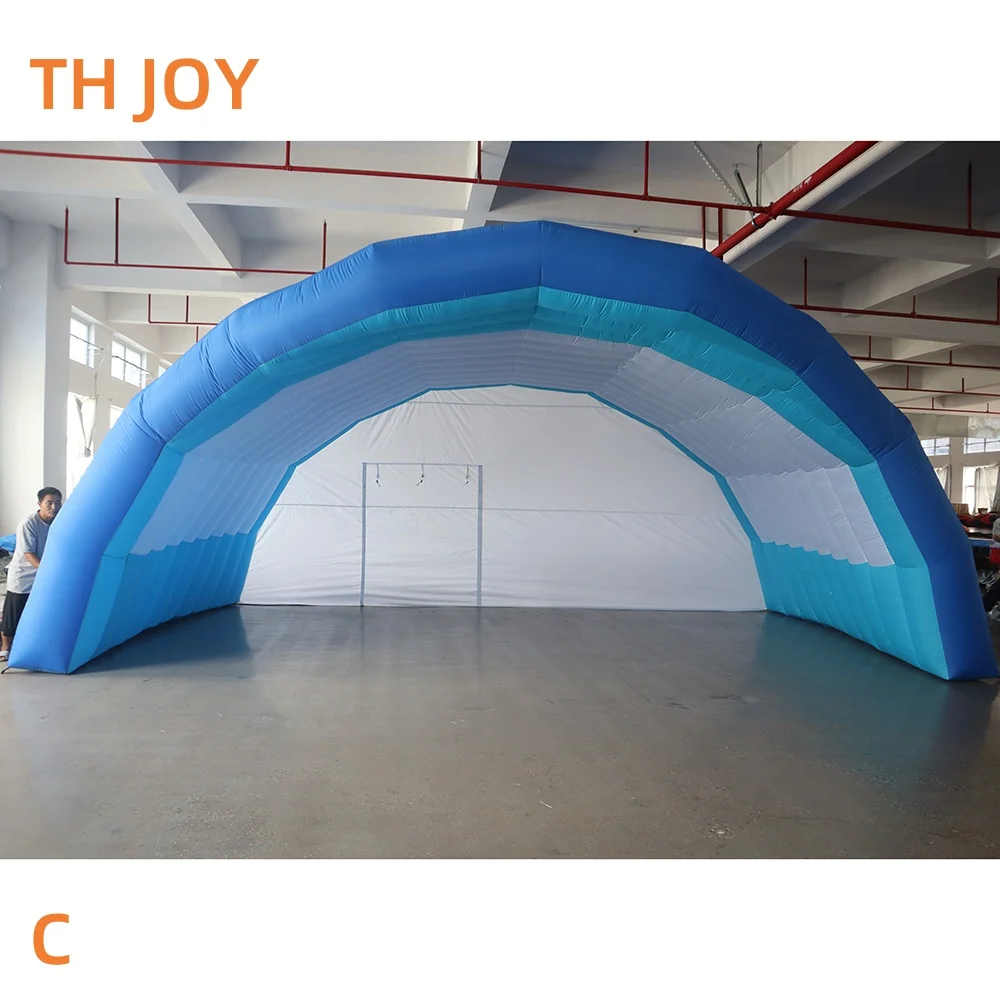 Schnelles Luftschiff zur Tür, individuelles Design, aufblasbares Bühnenzelt, riesiges Konzert-Festzelt für Veranstaltungen