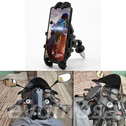 Motorcycle Phone Holder Fork Stem Mount Bracket Navigation Bracket for Honda CBR 250RR 600RR 400R 600 F4I 500R For BMW Yamaha
