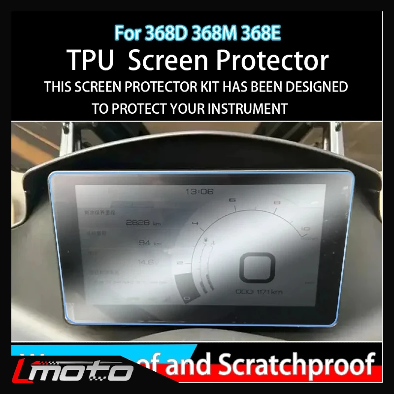 

For ZONTES 368D 368M 368E Motorcycle dashboard anti scratch film screen protector sticker accessories