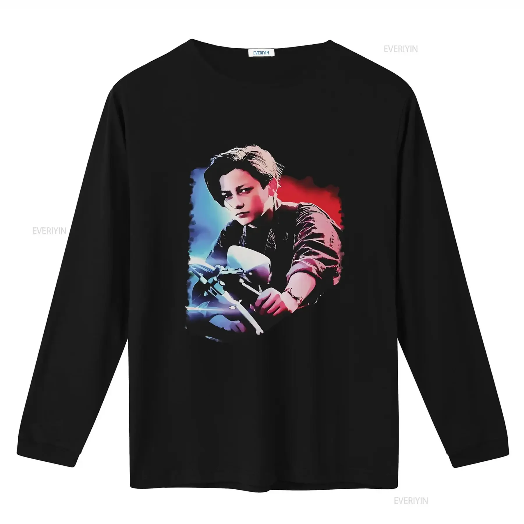 Vintage John Connor Pop Art Portrait T Shirt Inspired by Terminator 2 Judgment Day vintage Washed Top For Everyday Wear Casual