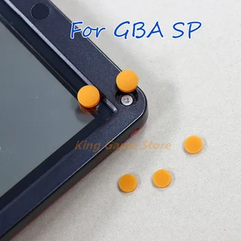 게임보이 어드밴스 SP 게임 콘솔용 교체 고무 패드, 나사 구멍 고무 플러그, GBA SP 나사 먼지 플러그 커버, 5 세트