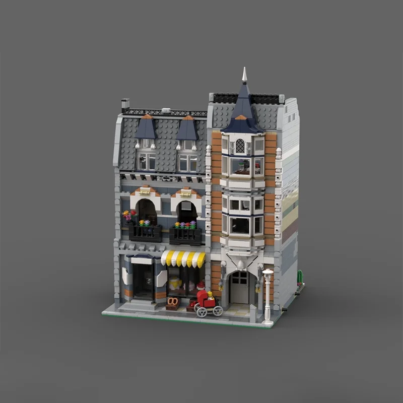 2294 قطعة MOC الجمعية مربع Alt بناء الأخضر وحدات لعبة مجسمة بناء هدية الكريسماس كتل البناء لتقوم بها بنفسك فكرة الطوب الاطفال #5