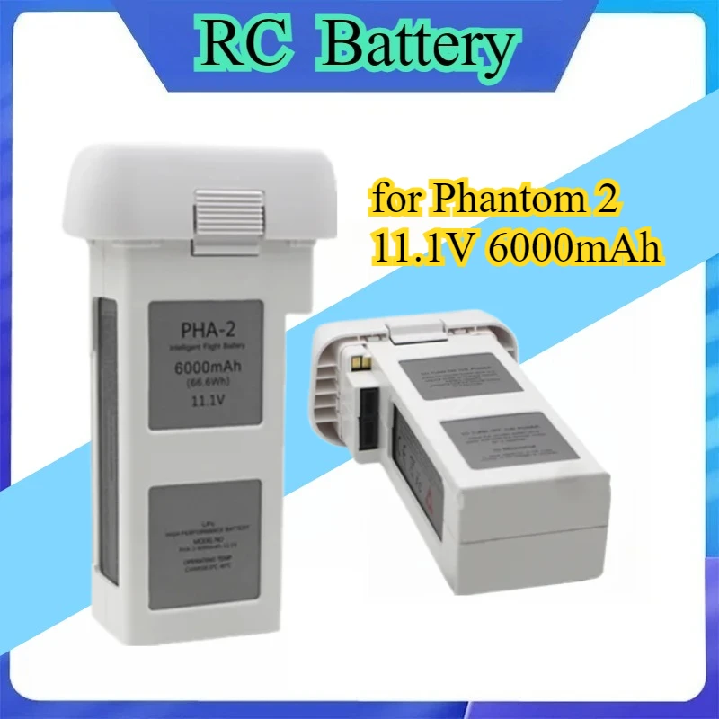 

6000mAh High Capacity Intelligent Flight Battery for Phantom 2 Series Universal Drone Replacement Accessories