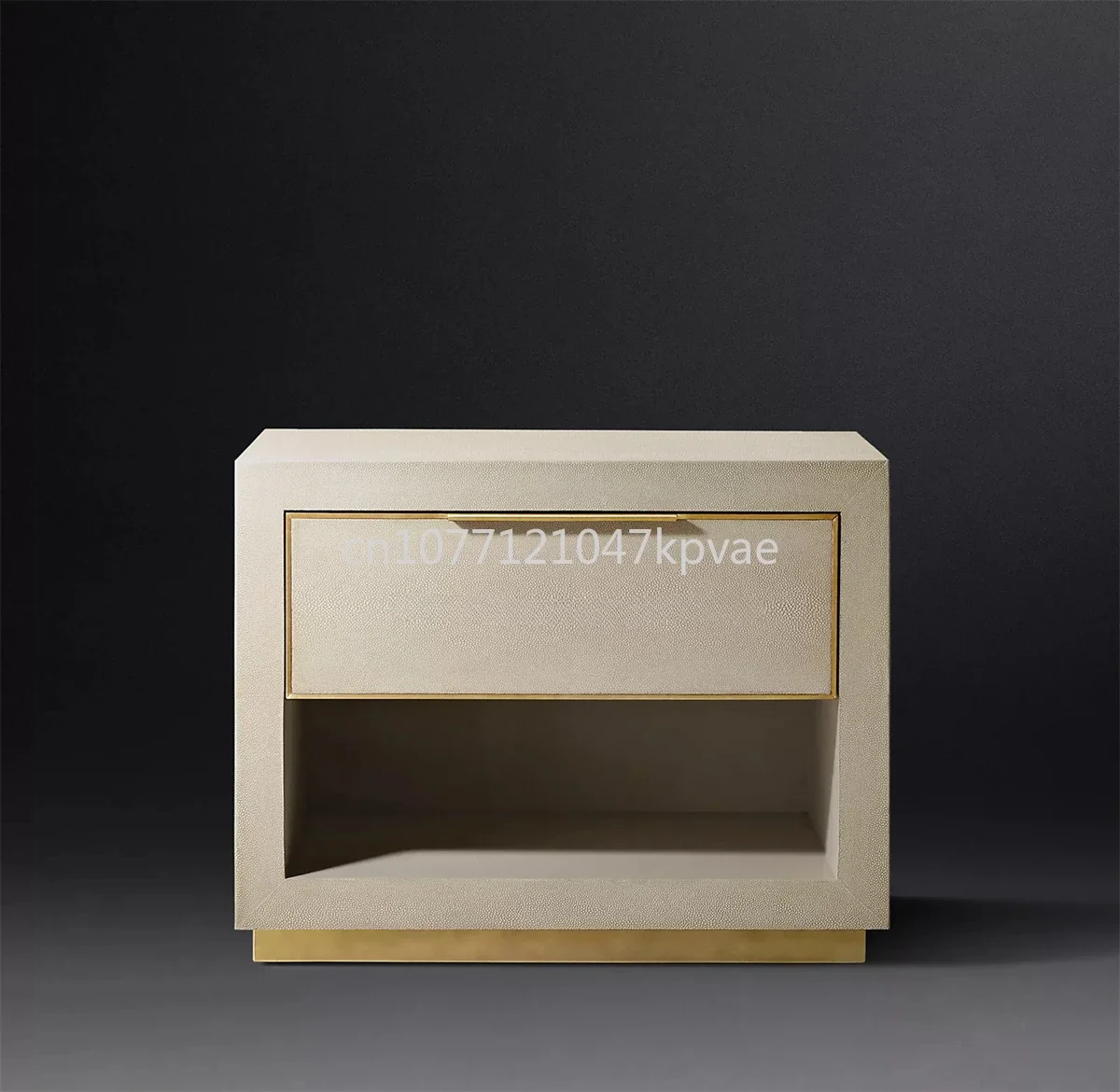 Handle Night Stands Leather Nightstand Home Furniture Bedroom Furniture Customized